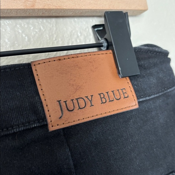 Judy Blue Black Denim Skort for Women Sarong Wrap Style, Stretchy XL - Picture 5 of 9